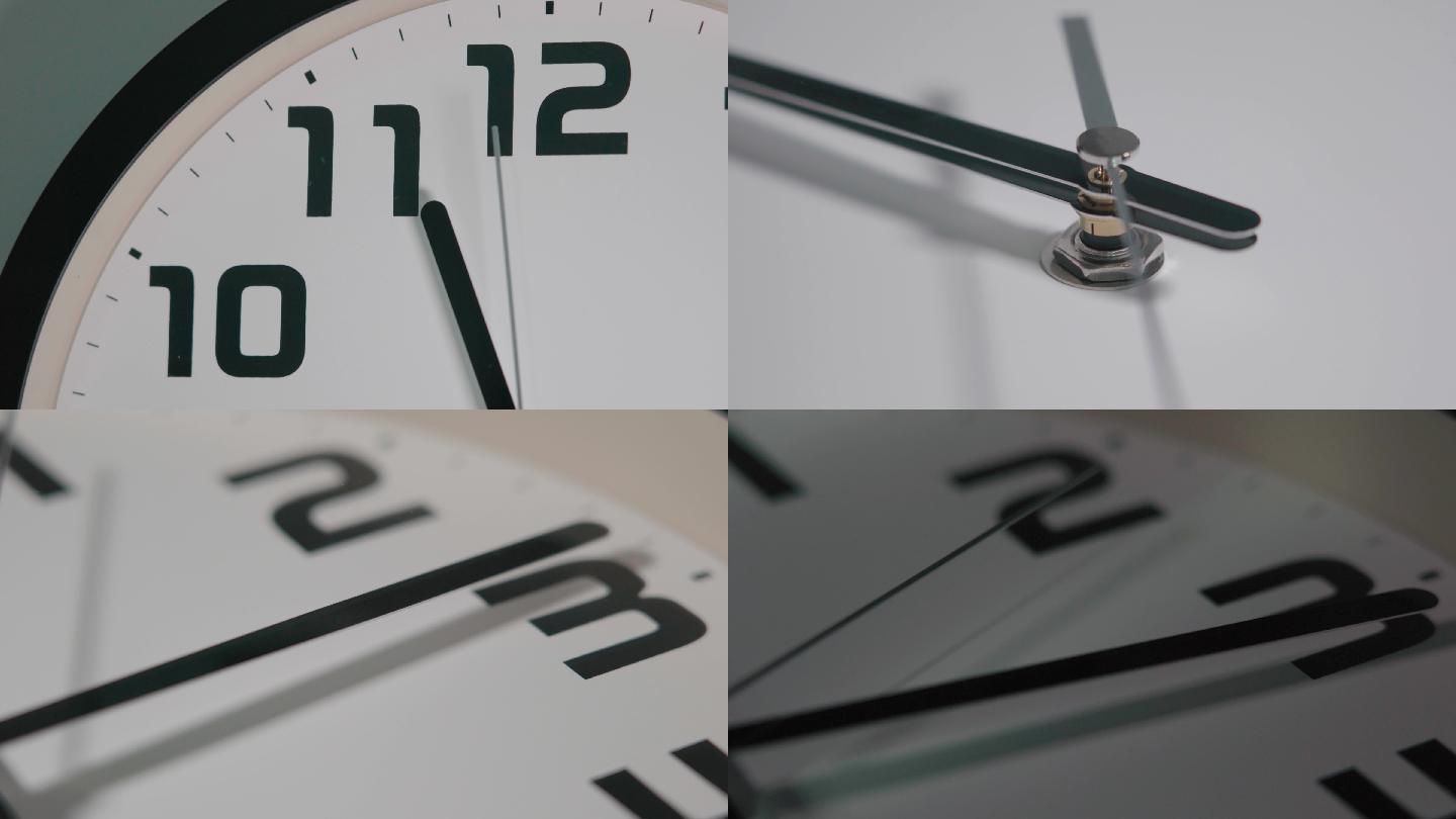 原创时间流逝时钟素材空镜