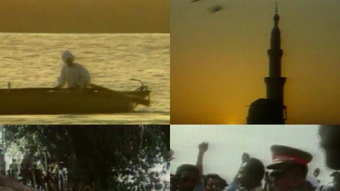 80年代初期非洲苏丹人民砸酒瓶行动
