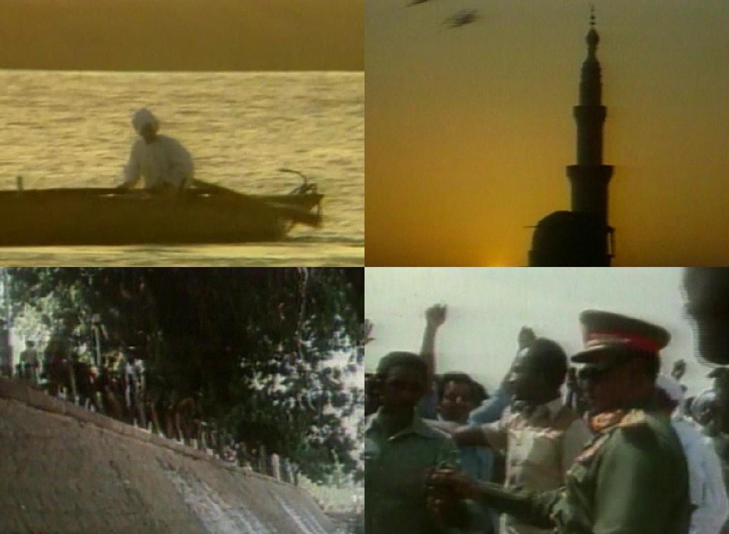 80年代初期非洲苏丹人民砸酒瓶行动