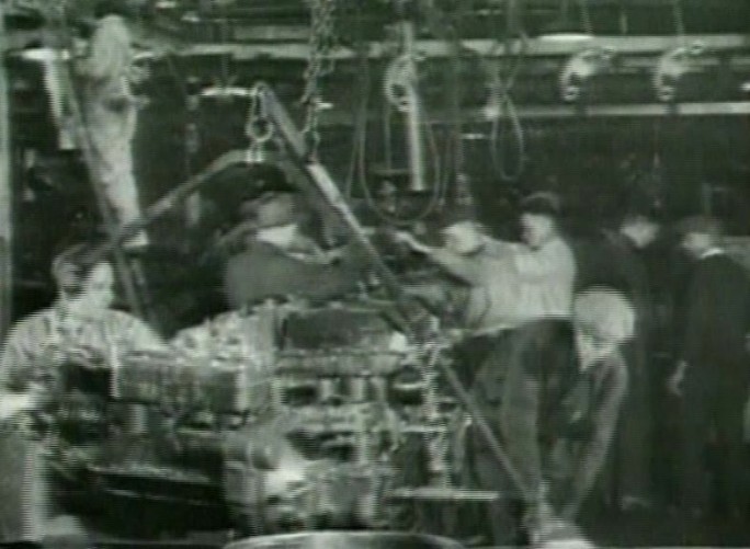 1924年美国汽车工厂
