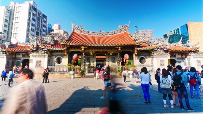 台湾台北龙山寺