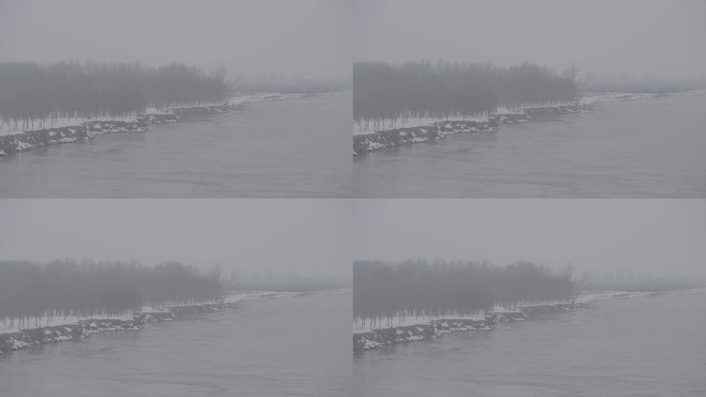 冬日黄河