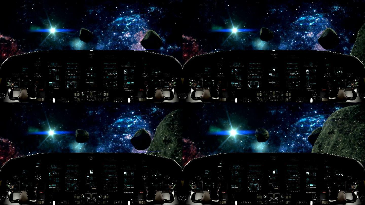 小行星场三体穿梭星际穿越科幻电影