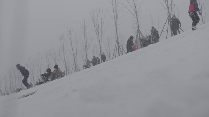 冬日滑雪场