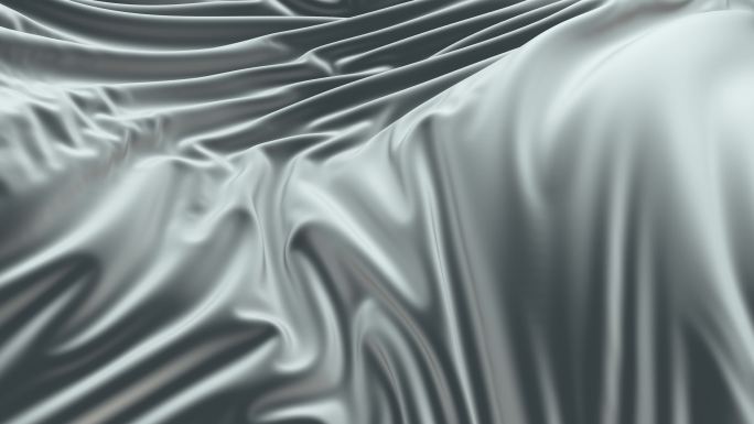浅灰色布料三维模型3d动画高端质感