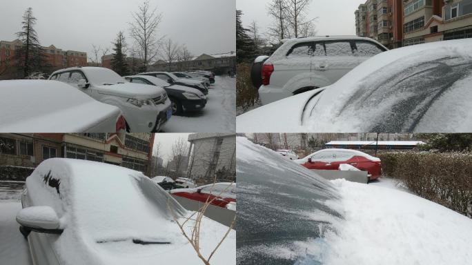 雪天开车大雪天汽车