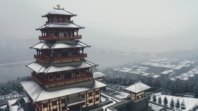 石鼓山雪景