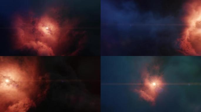 巨大的云状星云星际星河银行宇宙天体神秘