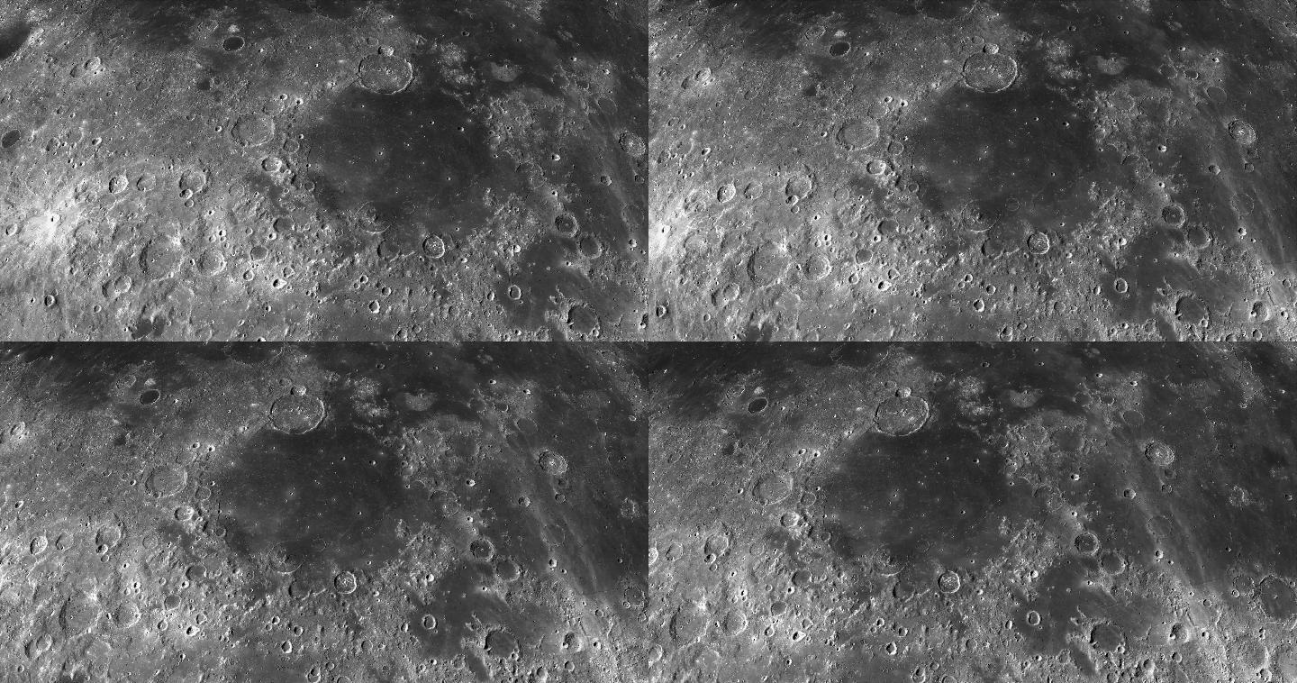 月球表面3d渲染动画