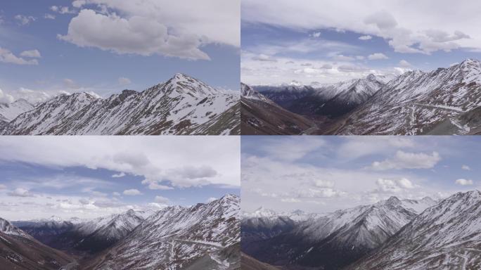 延时、雅克夏雪山、雪山、雪景、四川黑水