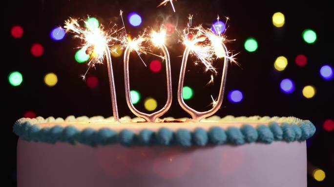 100岁生日蛋糕