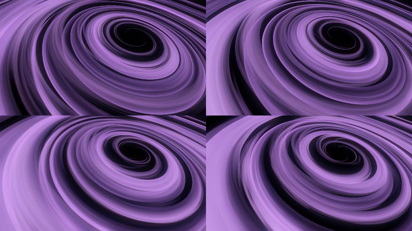 紫色背景梦幻唯美失真流动液体漩涡线条