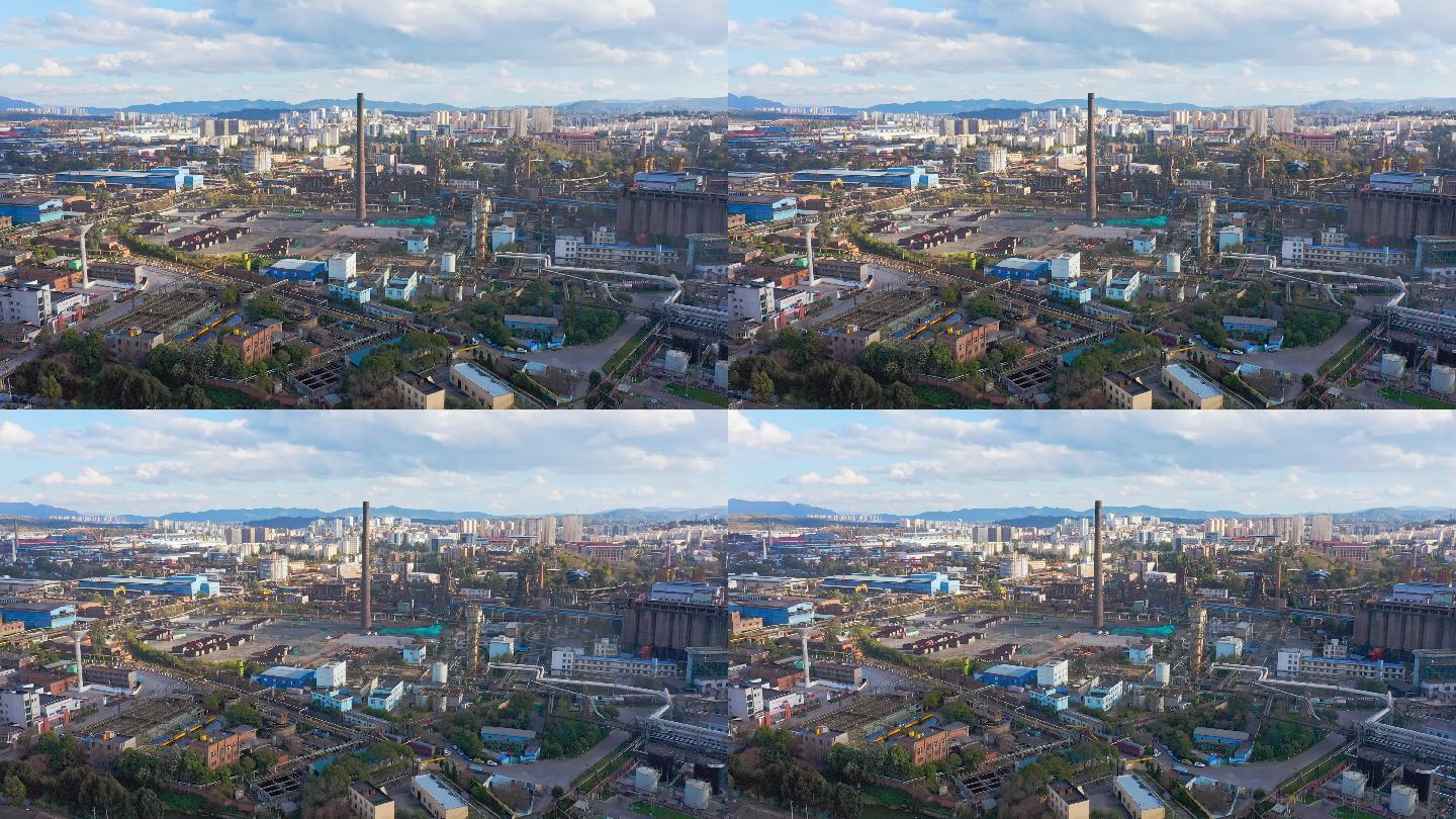 昆钢生产车间航拍