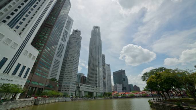 新加坡城市主城区宣传片地标建设