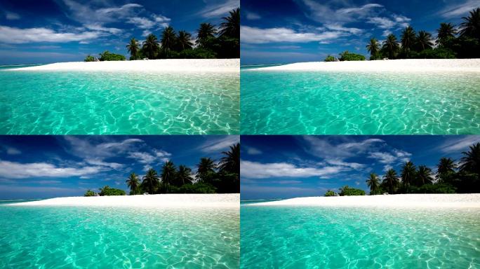 马尔代夫热带环礁湖