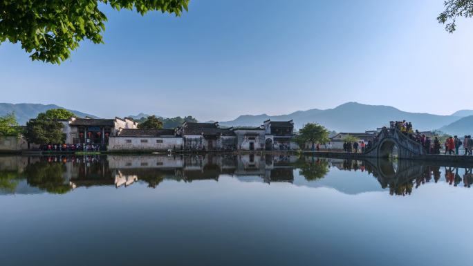 画里乡村 宏村早晨延时