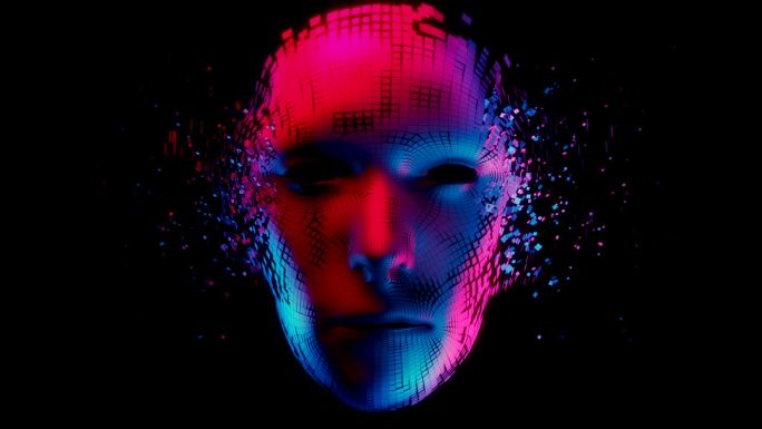人工智能的诞生万物互联科技科幻人脸识别