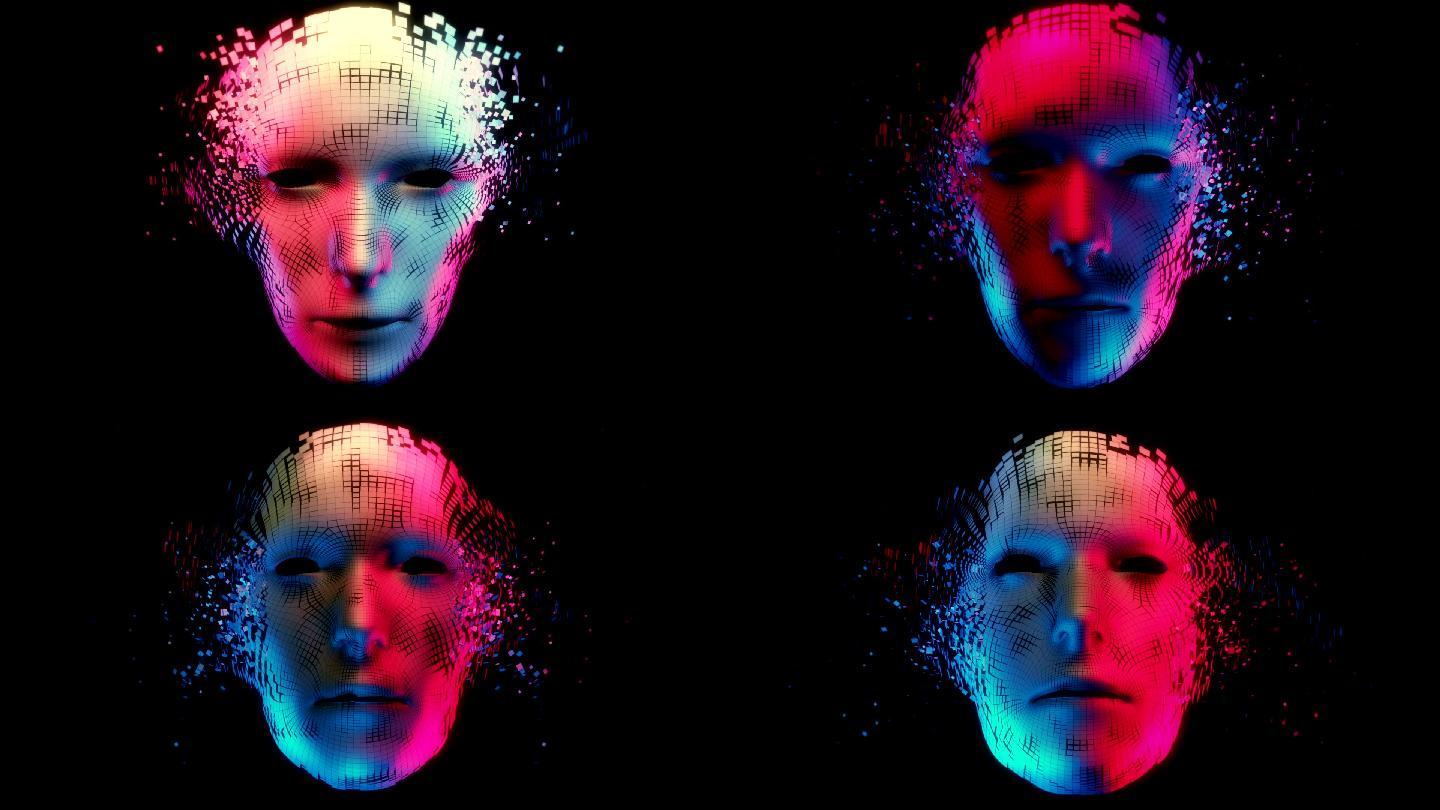 人工智能的诞生万物互联科技科幻人脸识别