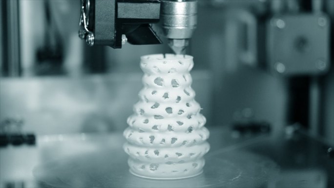 3D打印机正在工作