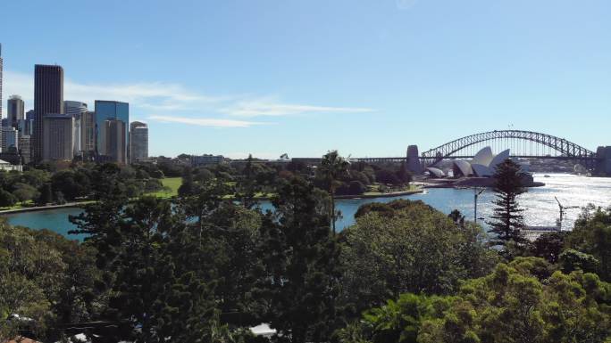 悉尼港风景海外景色世界演出坐标河流大剧院