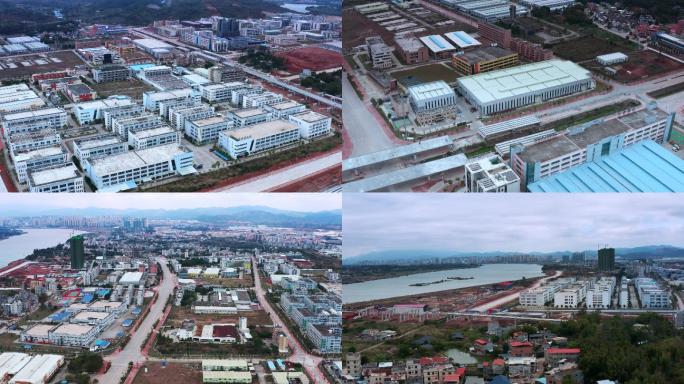 4K城市建设发展工业区