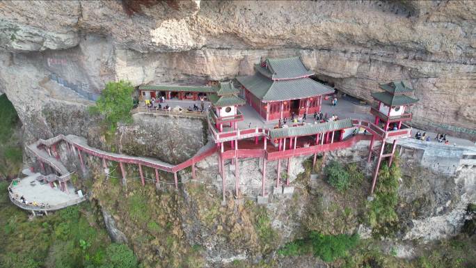 漳州平和灵通寺航拍素材