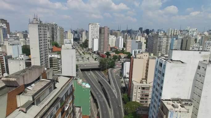 巴西圣保罗市高架桥