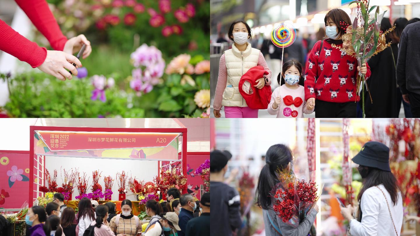 农历新年花卉文化：迎春花市花市开年味儿来