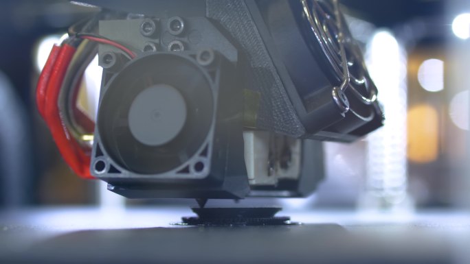 3D打印机在世博会上打印物理3D模型