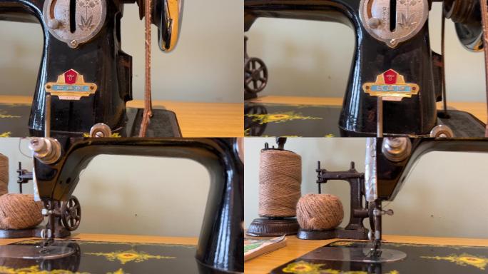 蜜蜂牌缝纫机上世纪历史老物件