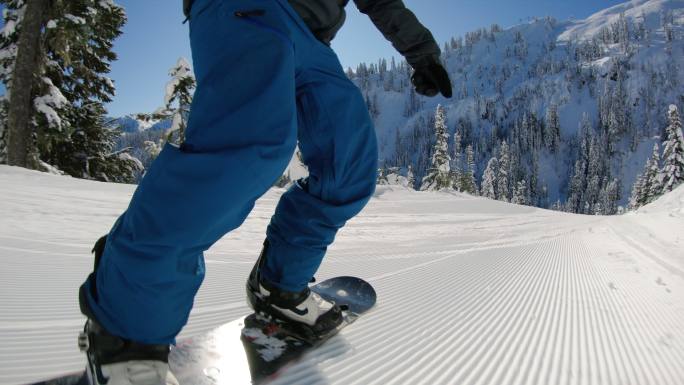 高速滑雪运动极限运动