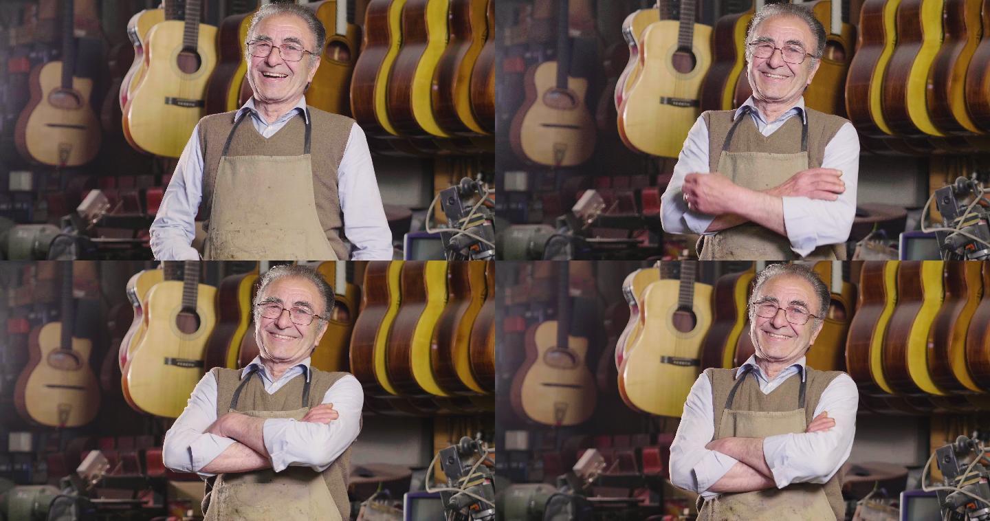 优质木材的吉他吉他店卖吉他工匠