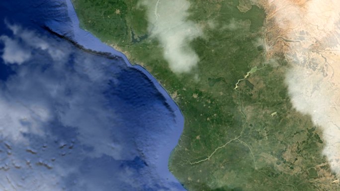 尼日利亚拉各斯中国地图科技区位全国全球辐