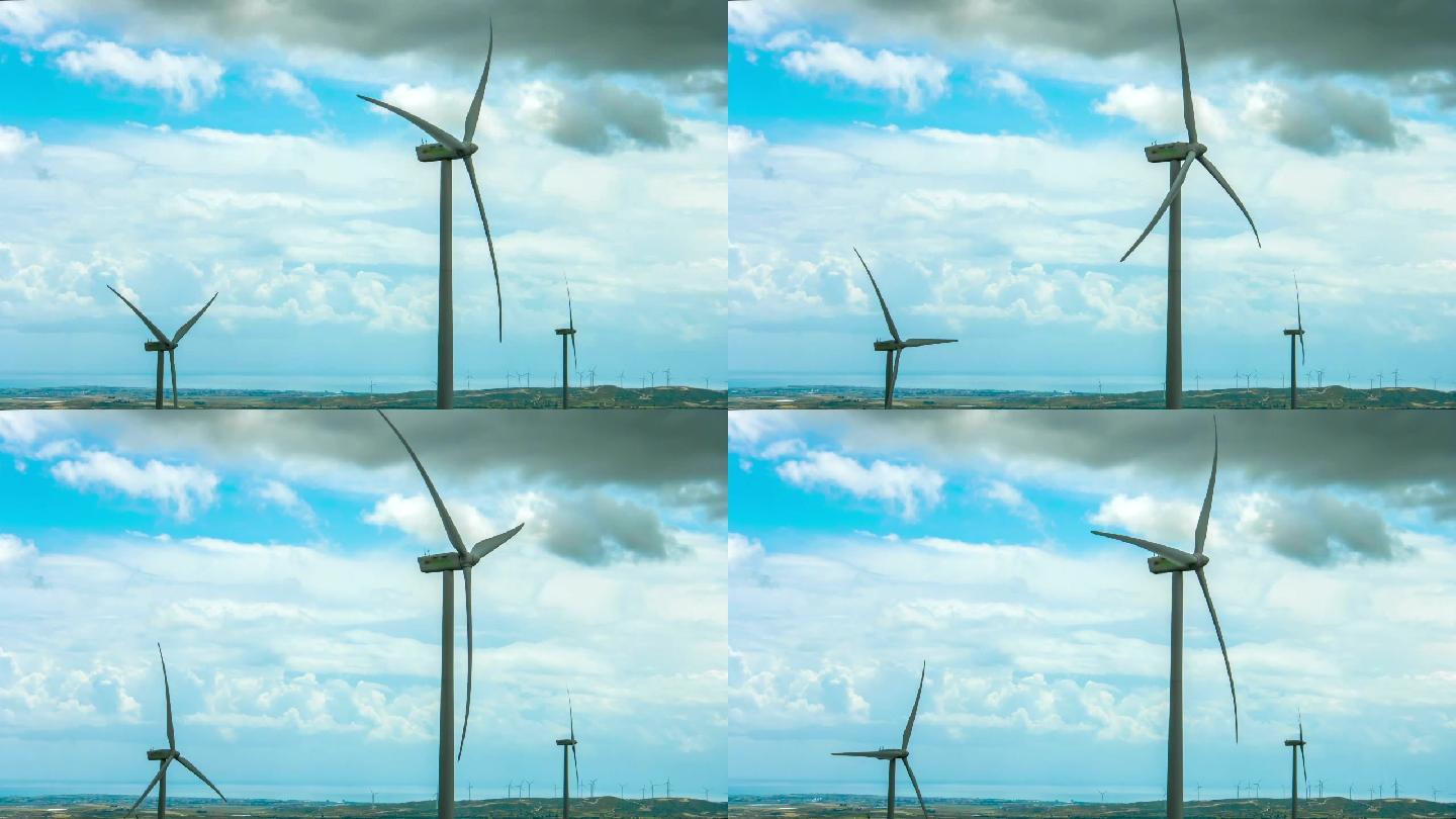 风力涡轮机风能动力纯天然能源可循环