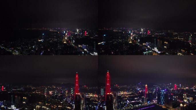 深圳夜景360环视灯光秀