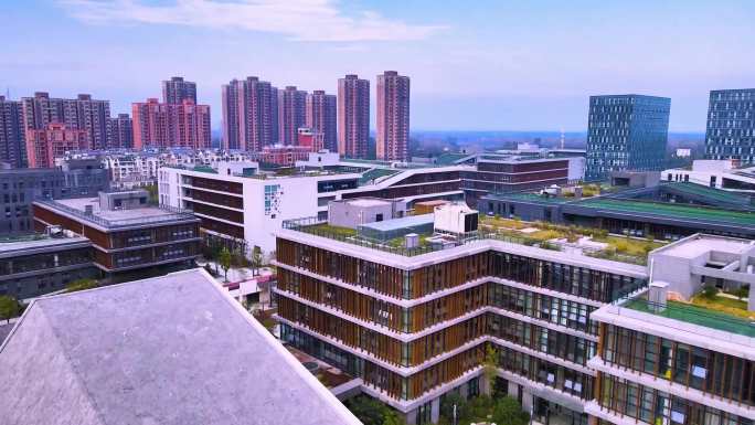 合肥城市旅游形象宣传片航拍滨湖卓越城