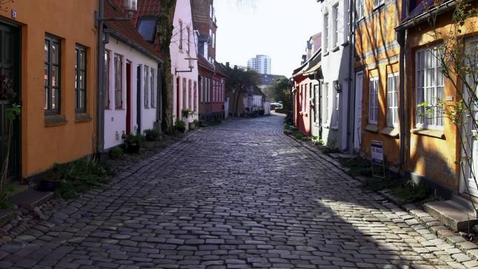 丹麦奥胡斯视频素材欧洲旅行地标都市