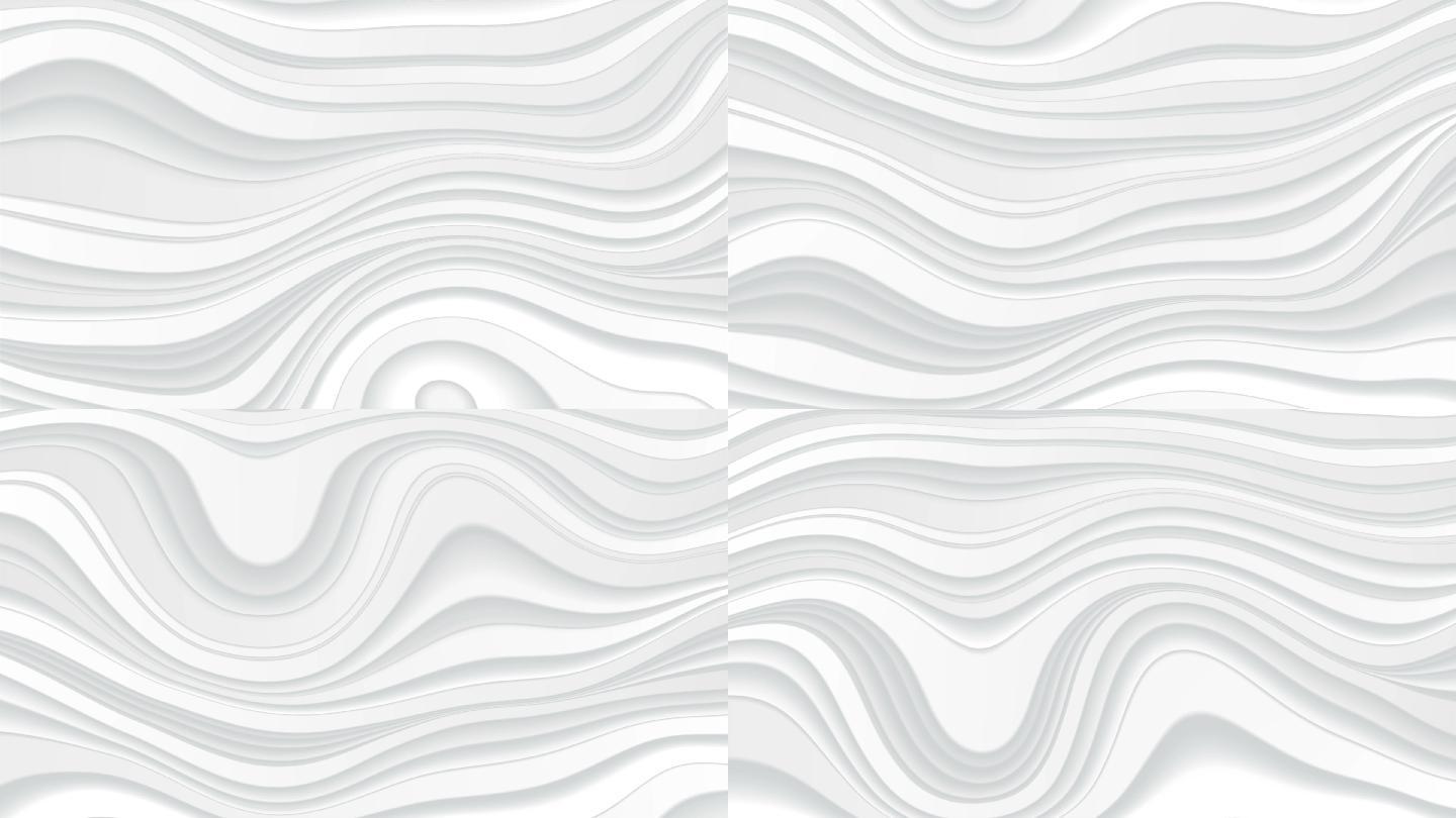 灰白色平滑折射波抽象运动背景