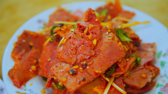 很有食欲的凉拌菜