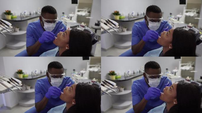 专业男性牙医视频素材