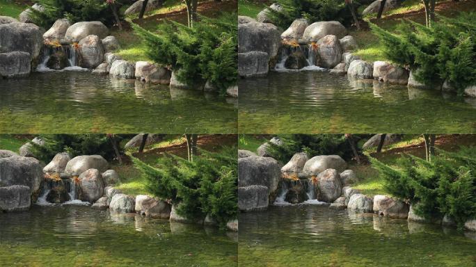 日本风格的禅宗花园
