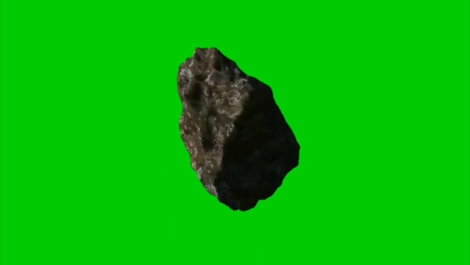 小行星运动图形4K石头元素素材