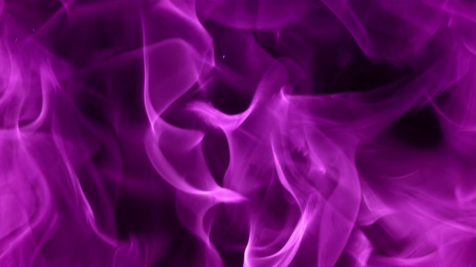 紫色火焰丝绸飘动飘带