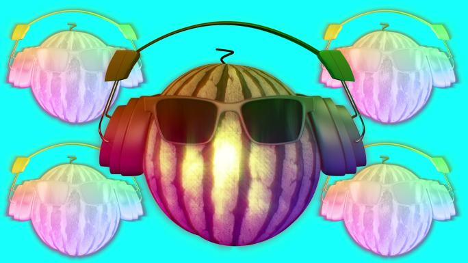 花式西瓜的3D动画