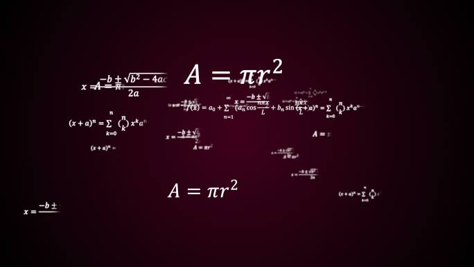 物理和数学公式解方程式算术数据算法分析定
