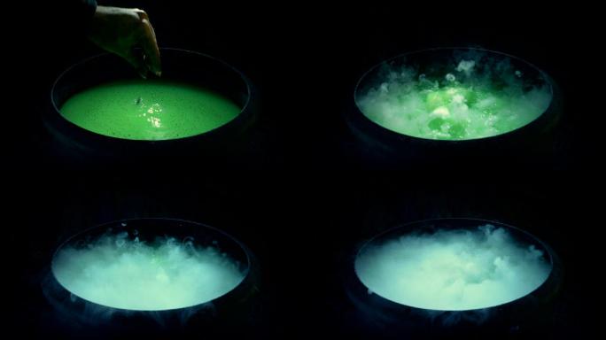 女巫制作绿色药水
