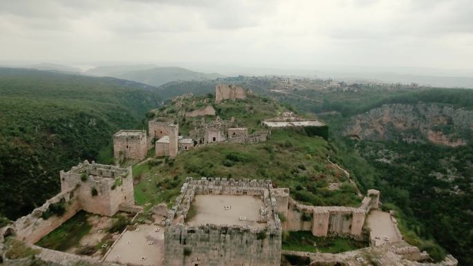 叙利亚萨拉丁城堡著名地点石器宗教