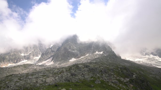 夏蒙尼勃朗峰延时摄影