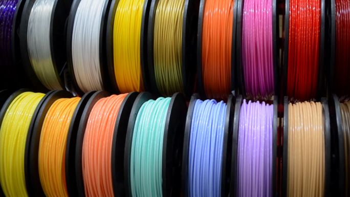 彩色塑料细丝电线加工