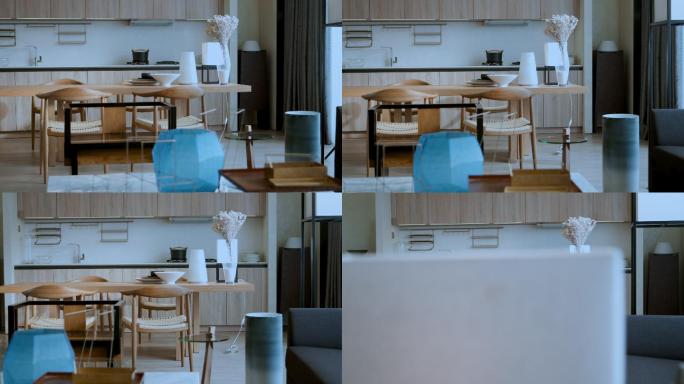 简约风格室内设计系列素材 客厅 餐桌